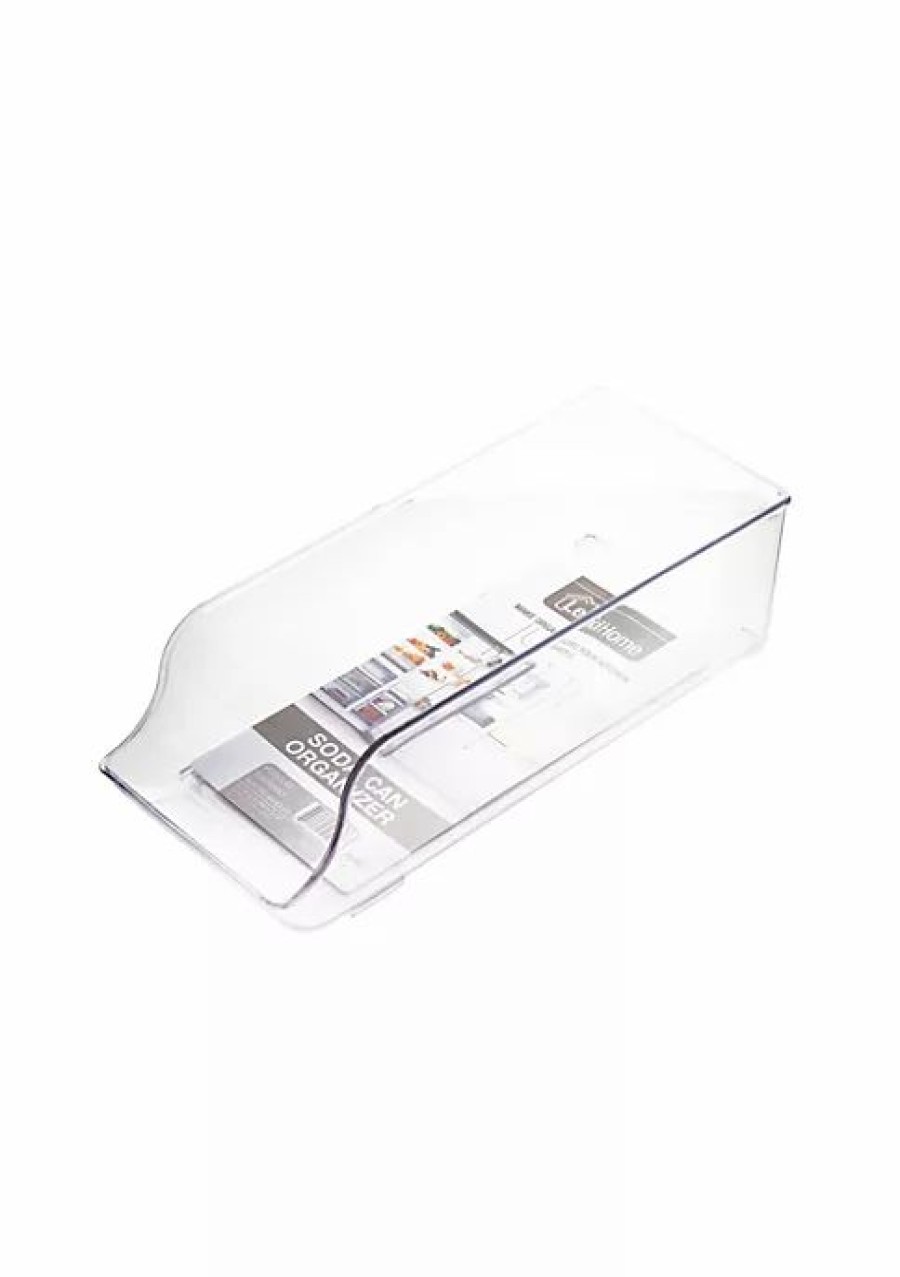 Home * | Brand New Lexi Home Eco Conscious Acrylic Fridge And Cabinet Can Holder Organizer Clear