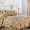 Bed & Bath * | Hot Sale Waverly Imperial Dress Quilt Set Antique