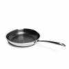 Home * | Promo Lexi Home Diamond Tri-Ply Kitchen 10 Inch Frying Pan- Nonstick Heat Resistant Kitchen Cookware Stainless Steel