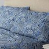 Bed & Bath * | Best Deal Waverly Paddock Shawl Sheet Set Blue