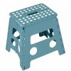 Home * | Coupon Lexi Home Foldable Space Saving Step Stool 12 Inch Teal