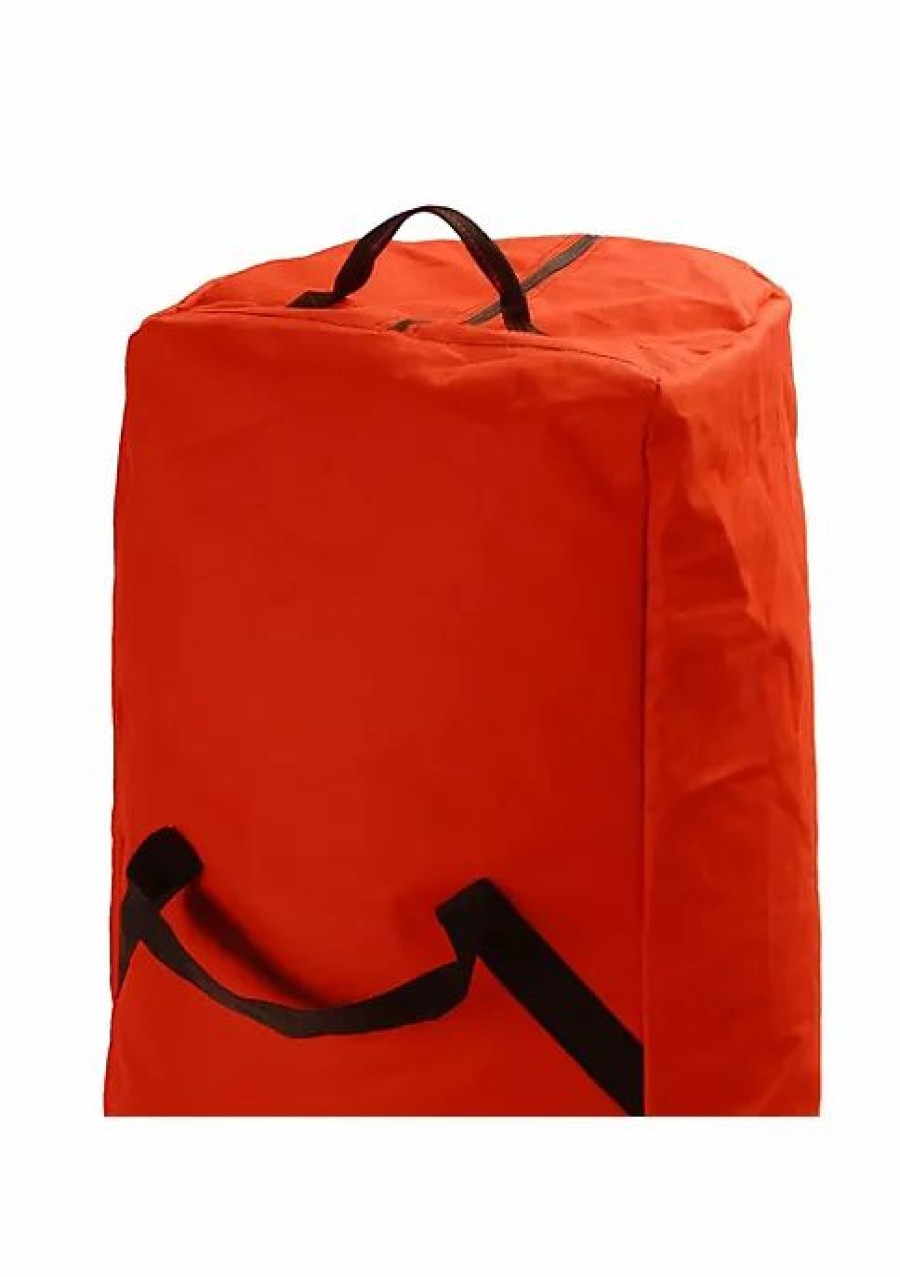 Trees * | Buy National Tree 54 And Black Tear Resistant Christmas Tree Storage Bag With Wheels Red