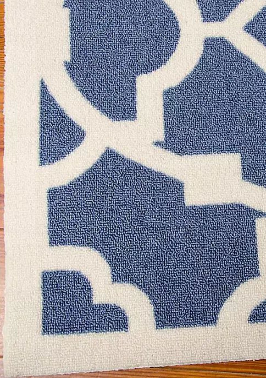 Home * | Wholesale Waverly Sun & Shade 7 Ft 9 In X 10 Ft 10 In Area Rug Lapis