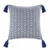 Bed & Bath * | Flash Sale Waverly Curves Ahead 16 X 16 Decorative Pillow Blue