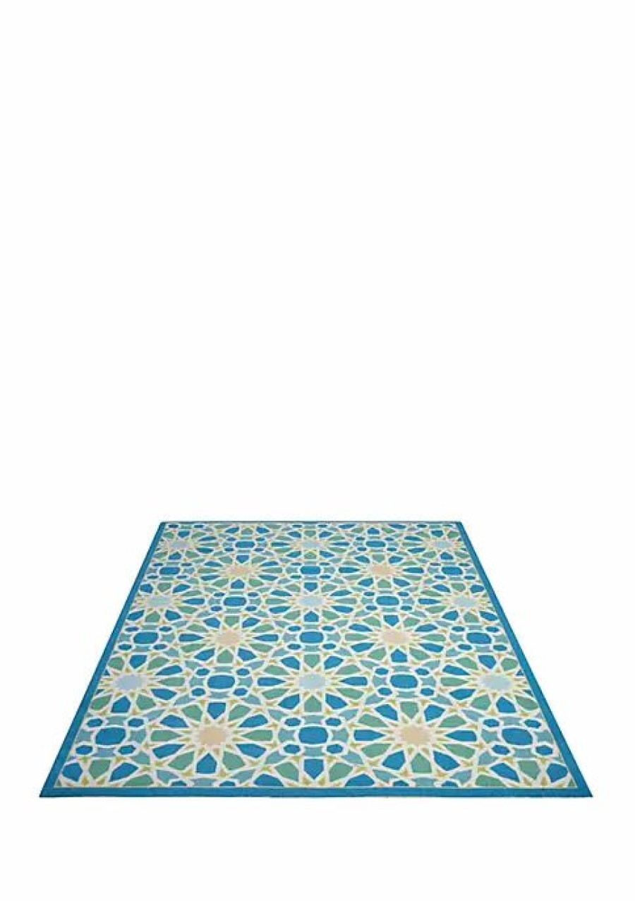 Home * | Deals Waverly Sun & Shade 5.3 Ft X 7.5 Ft Area Rug Porcelain