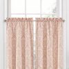 Home * | Promo Waverly Donnington Damask Window Curtain Blush