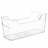 Home * | Best Pirce Lexi Home Eco Conscious 12 X 4 Acrylic Fridge Organizer Bin Clear