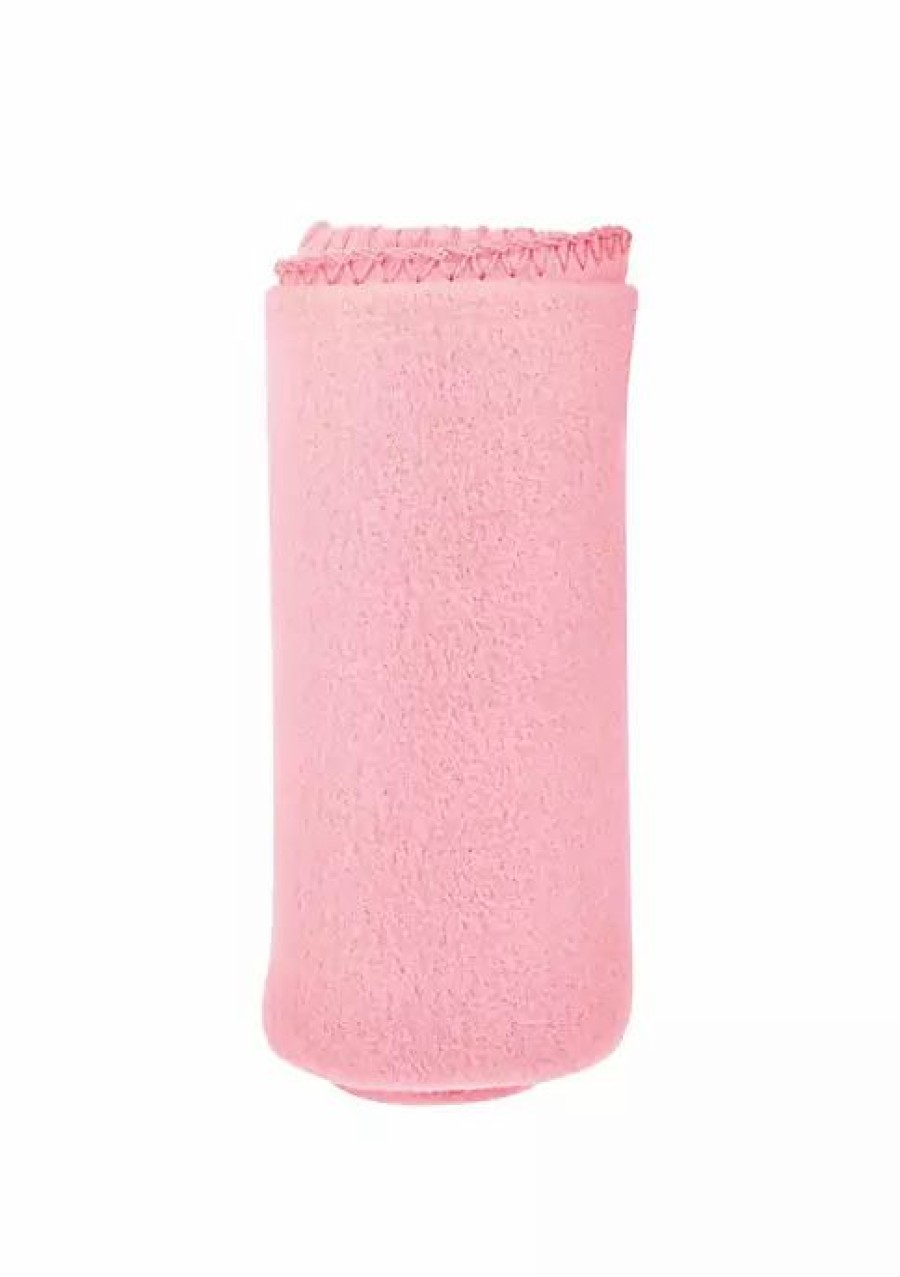 Bed & Bath * | Cheapest Lexi Home Versatile 50 X 60 Cozy Premiuim Fleece Throw Blanket Single Pack Baby Pink