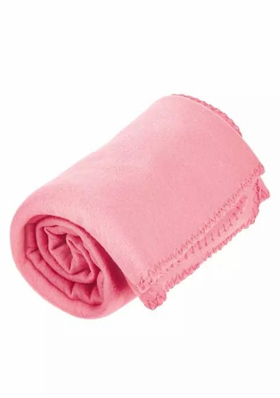 Bed & Bath * | Cheapest Lexi Home Versatile 50 X 60 Cozy Premiuim Fleece Throw Blanket Single Pack Baby Pink