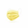 Small Accessories * | Top 10 Lexi Home Adult 3 Ply Disposable Face Masks-Individually Wrapped 50 Pack Yellow