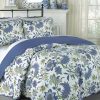 Bed & Bath * | Brand New Waverly Traditions By Maldives 3-Piece Quilt Collection Porcelain