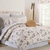 Bed & Bath * | Best Sale Waverly New Day Comforter Set Cream