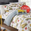 Bed & Bath * | Best Deal Waverly Kids Under Construction Comforter Set Multi