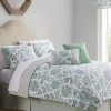 Bed & Bath * | Budget Waverly Sabine Quilt Set Mint Julep