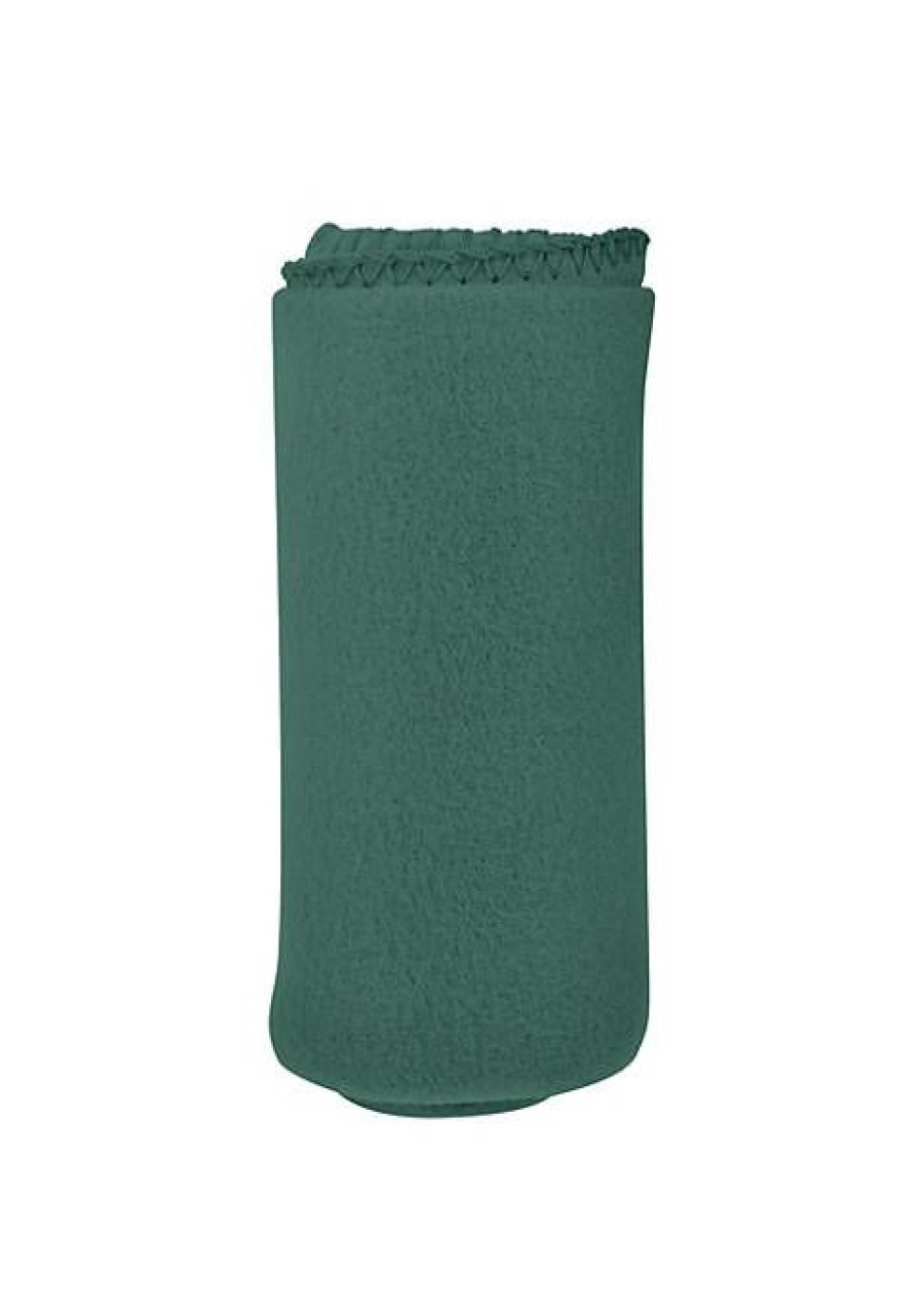 Bed & Bath * | Flash Sale Lexi Home Versatile 50 X 60 Cozy Premiuim Fleece Throw Blanket 12 Pack Bistro Green