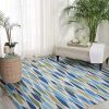 Home * | Deals Waverly Sun & Shade 7.9 Ft X 7.9 Ft Area Rug Seaglass