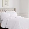 Bed & Bath * | Coupon Waverly Artistic Twist Quilt Set Bright White