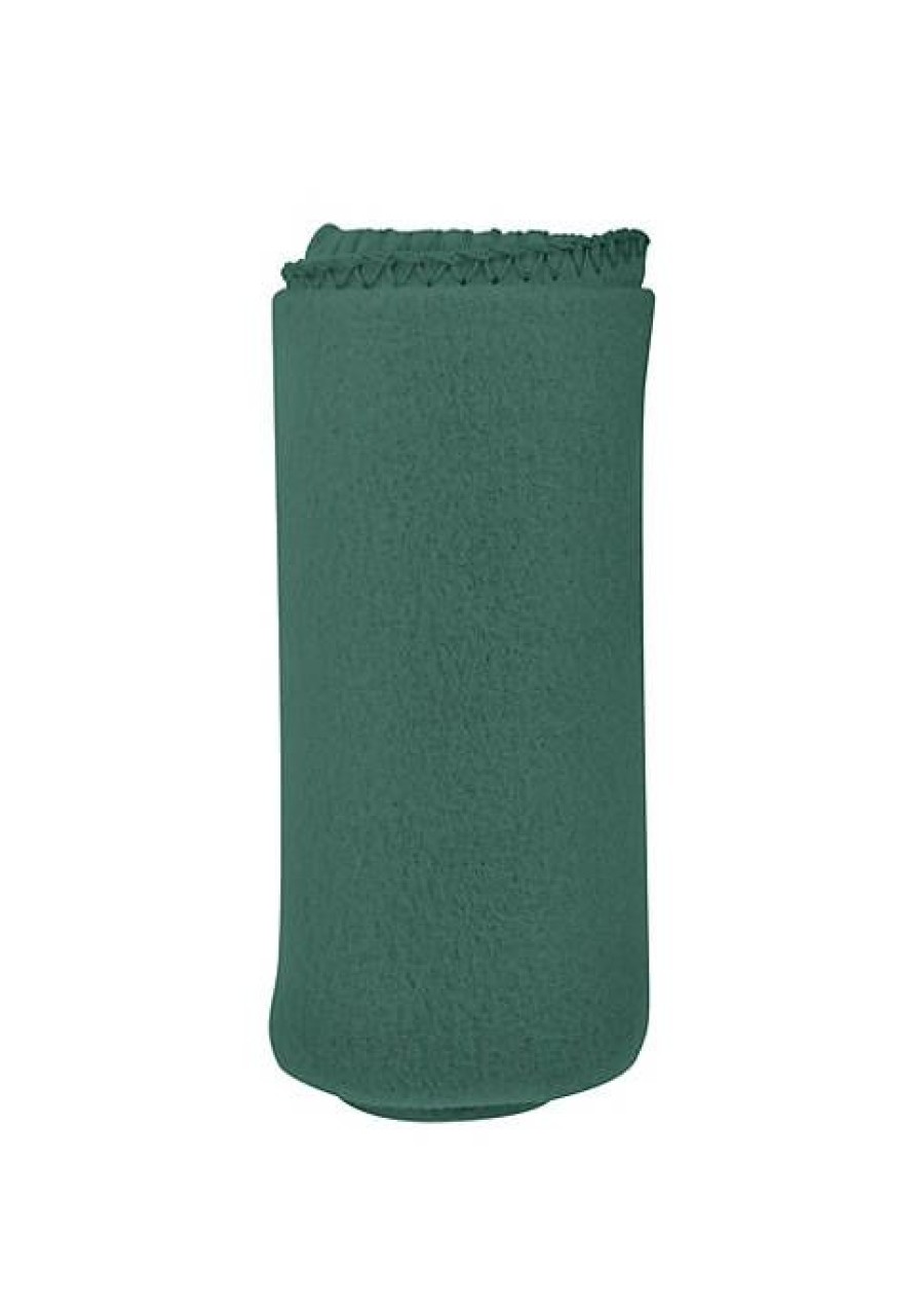 Bed & Bath * | Best Deal Lexi Home Versatile 50 X 60 Cozy Premiuim Fleece Throw Blanket 24 Pack Bistro Green