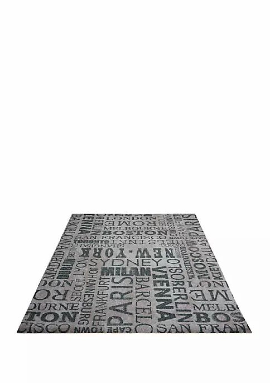 Home * | Cheapest Waverly 7 Ft 9 In X 10 Ft 10 In Sun And Shade Area Rug Graphite