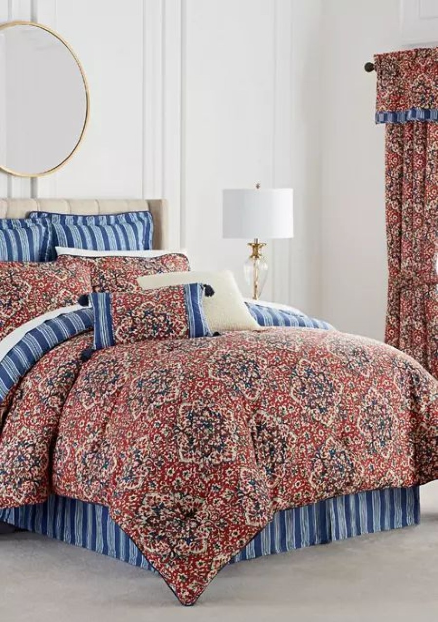 Bed & Bath * | Top 10 Waverly Tabriz 4 Piece Comforter Set Laquer