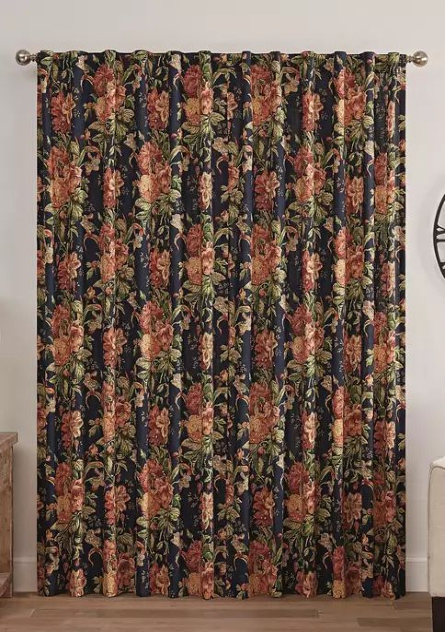 Home * | Best Deal Waverly Kensington Bloom Window Curtain Gem