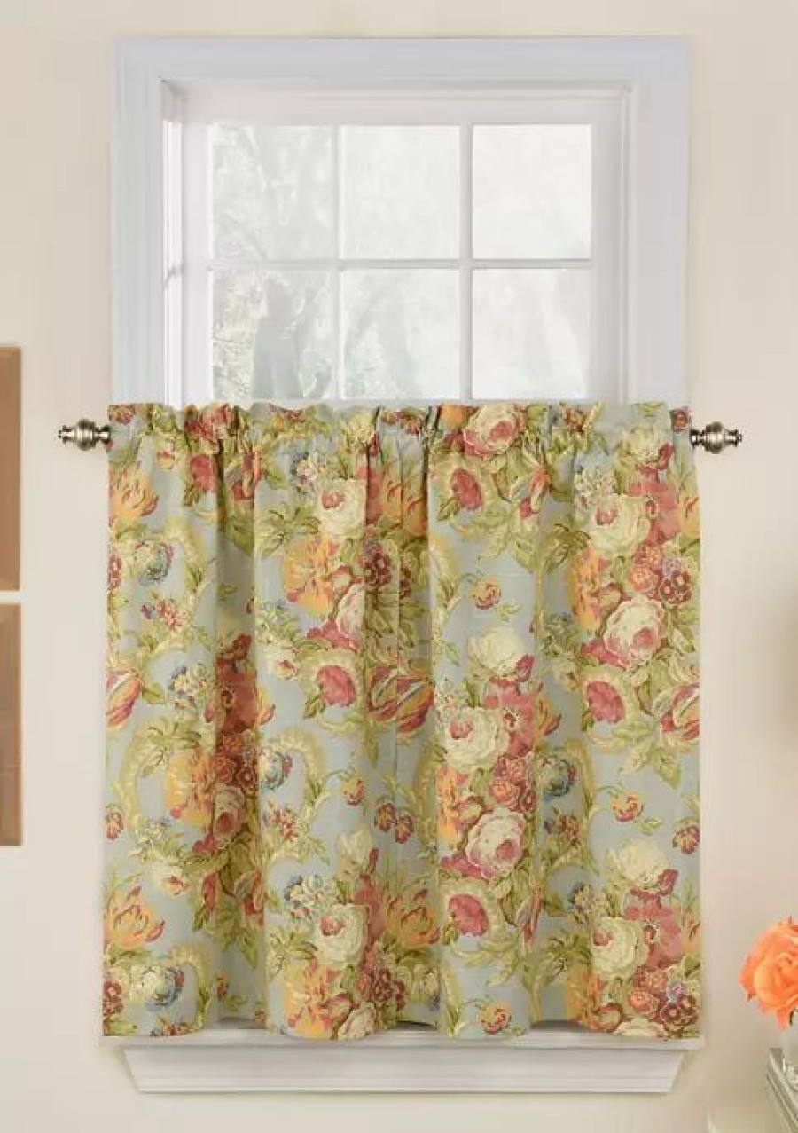 Home * | Wholesale Waverly Spring Bling Window Curtain Tier Pair Vapor