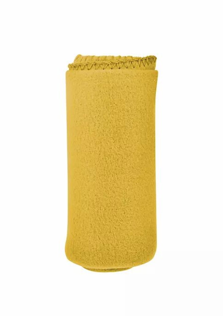 Bed & Bath * | Cheapest Lexi Home Versatile 50 X 60 Cozy Premiuim Fleece Throw Blanket 12 Pack Yellow