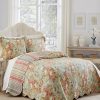 Bed & Bath * | Budget Waverly Spring Bling King 3-Piece Bedspread Set Vapor