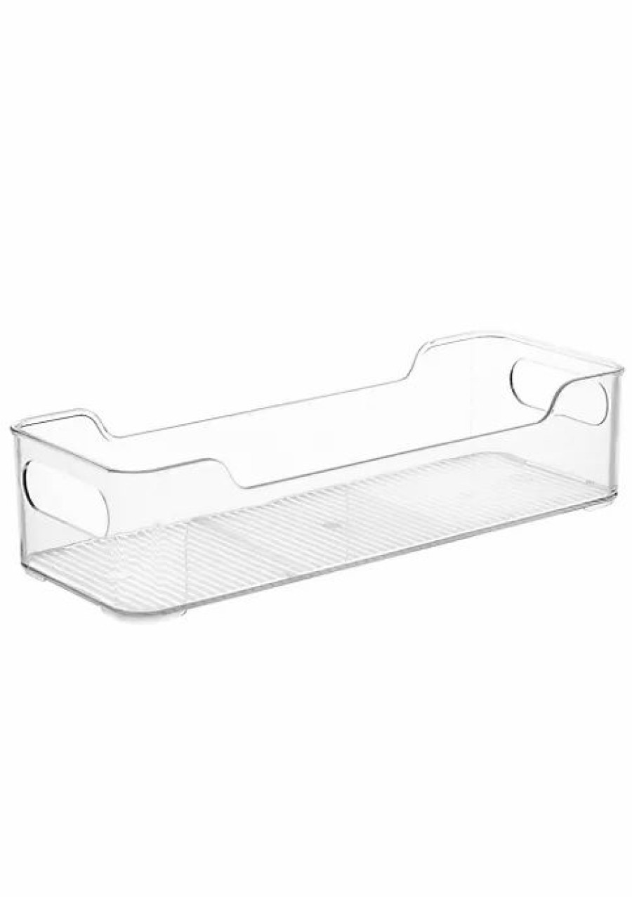 Home * | Best Reviews Of Lexi Home Eco Conscious Acrylic Fridge And Cabinet Organizer Tray Set Of 6 Clear