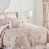 Bed & Bath * | Outlet Waverly Mudan 4 Piece Comforter Set Taupe