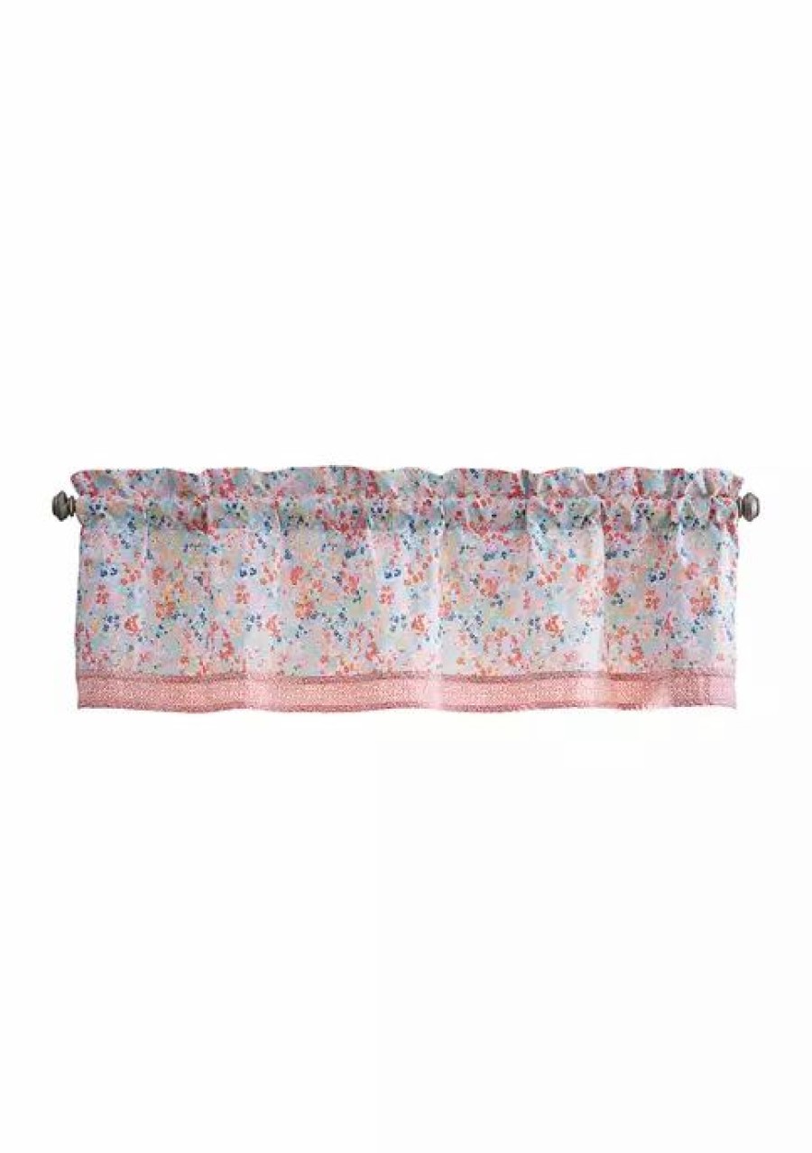 Home * | New Waverly Speckled Ditsy Valance Coral