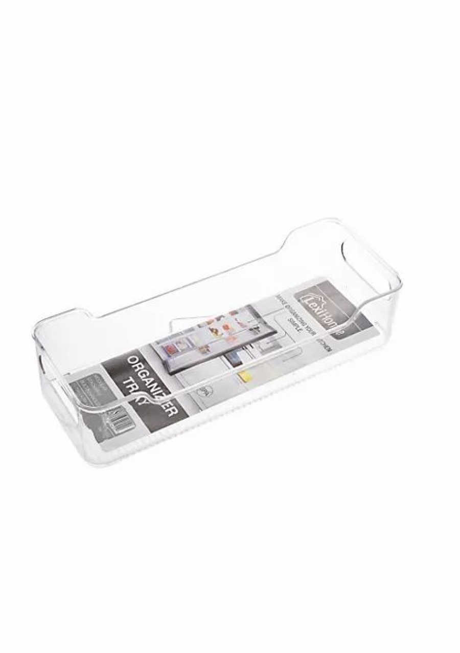 Home * | Top 10 Lexi Home Eco Conscious Acrylic Fridge And Cabinet Organizer Tray Clear