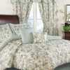 Home * | Outlet Waverly Felicite 6 Piece Comforter Set Mineral