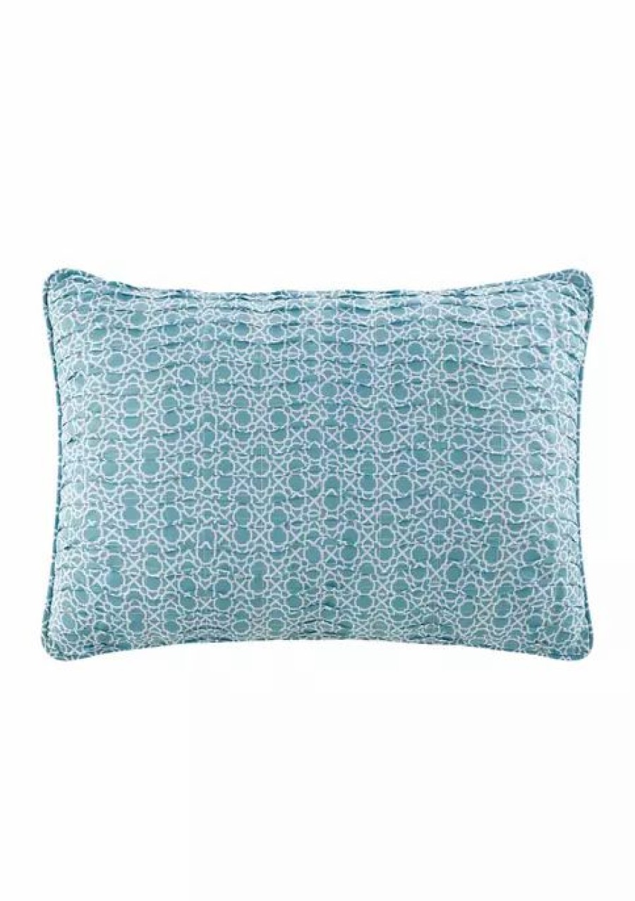 Bed & Bath * | Best Sale Waverly Brewster Decorative Pillow Blue Multi