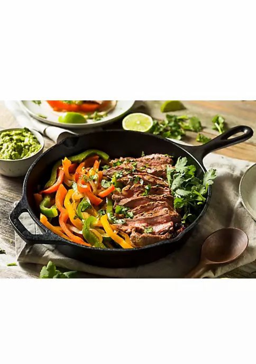 Home * | Best Reviews Of Lexi Home Durable Pre Seasoned Cast Iron 10 Inch Frying Pan Black