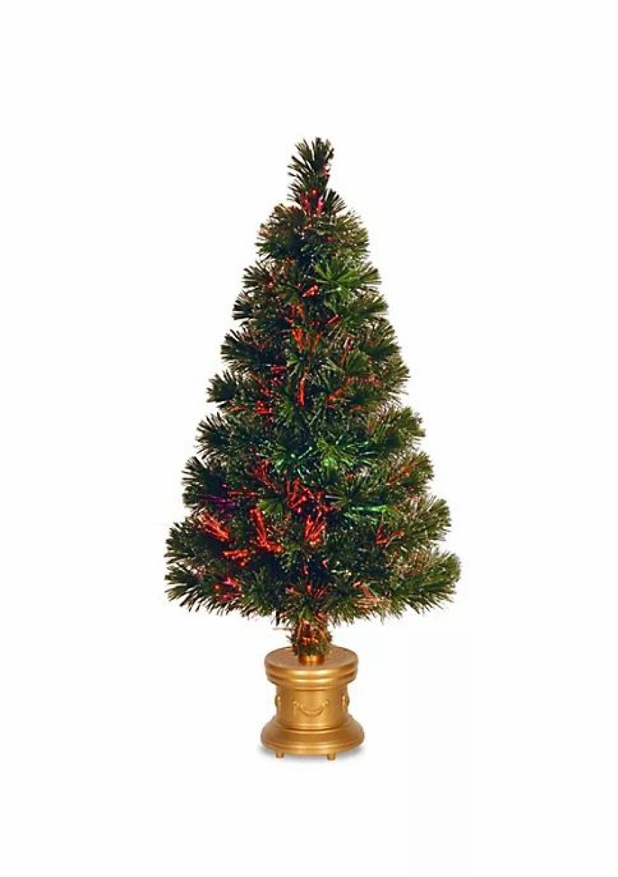 Trees * | Promo National Tree 32 Fireworks Ever Christmas Tree Tabletop Decor Green