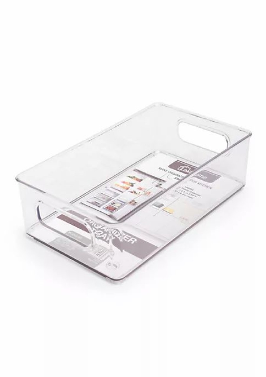 Home * | New Lexi Home Eco Conscious 10 X 6 Inch Acrylic Organizer Tray Clear