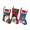 Home * | Budget Lexi Home Large Christmas Holiday Stockings Set Of 3 Photo Insert Stockings Assorted