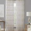 Home * | Brand New Waverly Velero Sheer Panel White