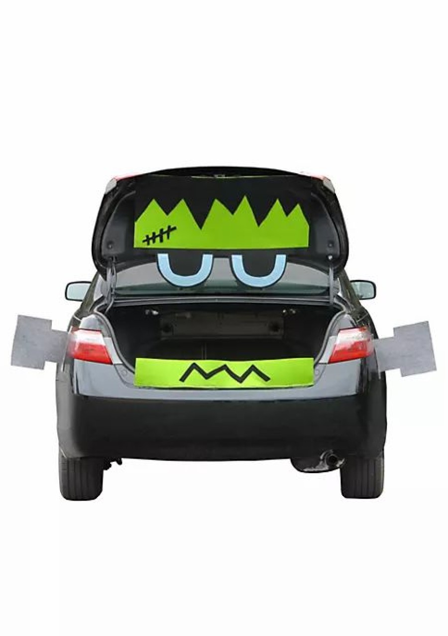 Home * | Wholesale National Tree 36 And Green Halloween Tricky Trunks Car Gray