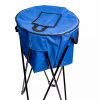 Home * | Top 10 Lexi Home Soft-Sided Insulated Camping Party Chest Cooler With Stand And Carry Bag 20Lb Capacity Blue