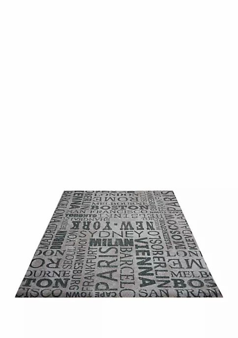 Home * | Cheap Waverly Sun & Shade 5.3 Ft X 7.5 Ft Area Rug Graphite