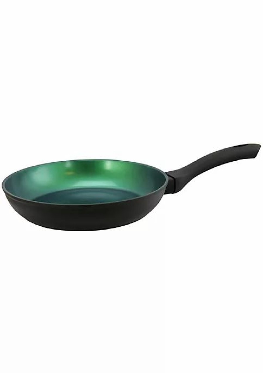 Home * | Top 10 Lexi Home 10 Inch Round Aluminum Frying Pan Ceramic Coated Green