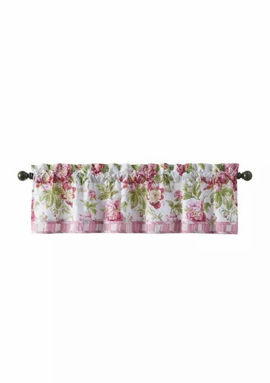 Home * | Brand New Waverly Forever Peony Valance Berry