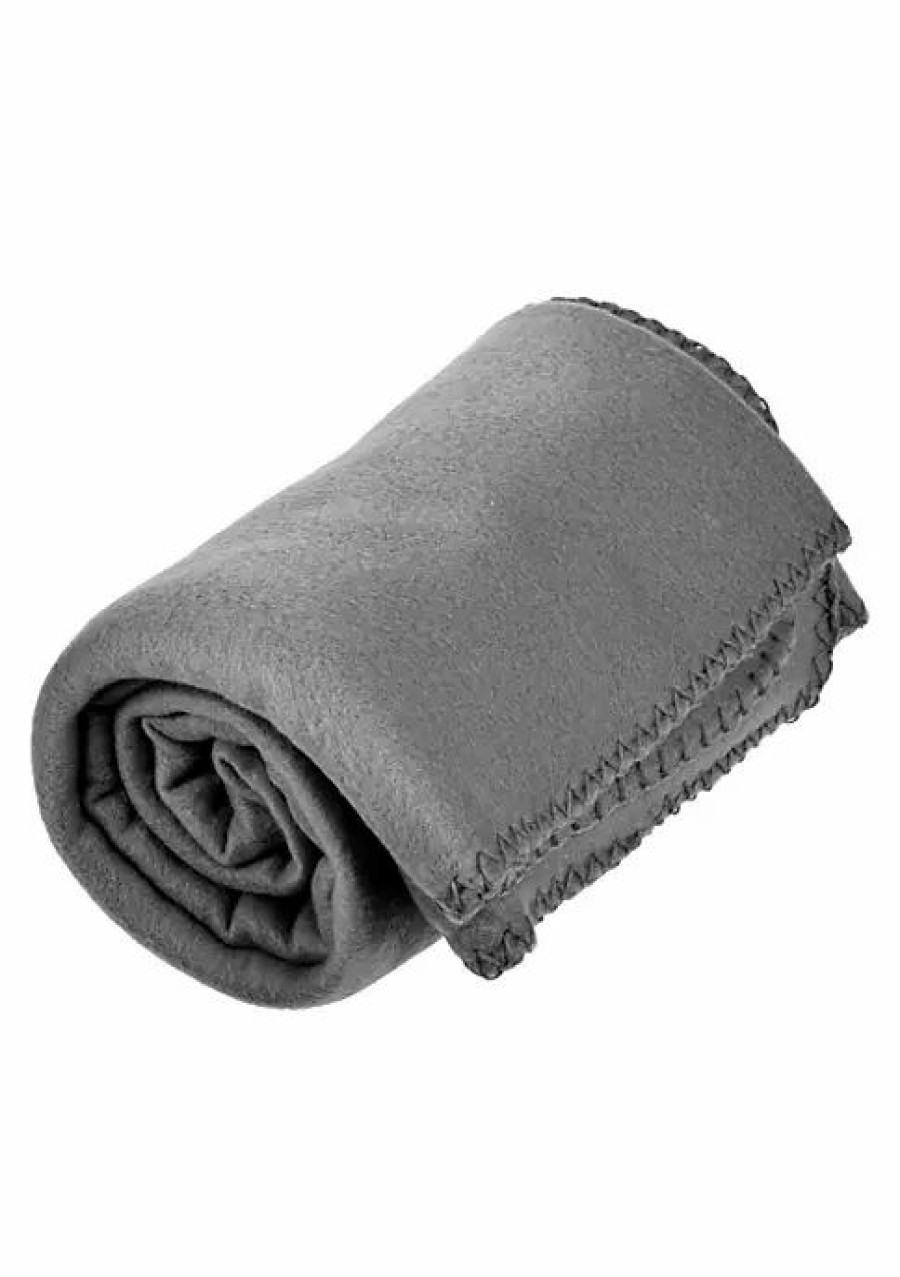 Bed & Bath * | Promo Lexi Home Versatile 50 X 60 Cozy Premiuim Fleece Throw Blanket 12 Pack Grey