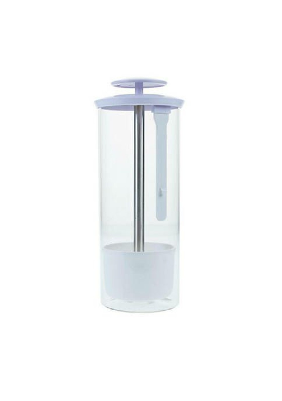 Home * | Discount Lexi Home Tempered Glass Herb Keeper With Ventilated Lid White