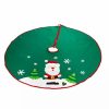 Home * | Wholesale Lexi Home 36 In. Santa Claus Christmas Tree Skirt Green