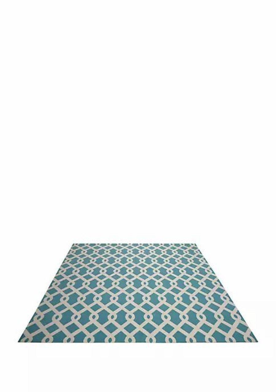 Home * | Buy Waverly Sun & Shade 5 Ft 3 In X 5 Ft 3 In Area Rug Poolside