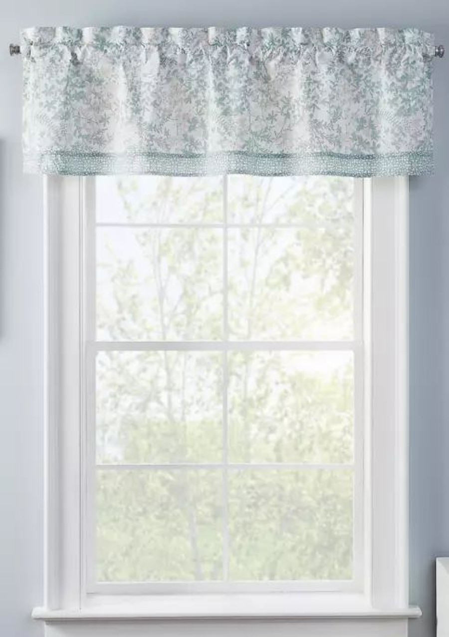 Home * | Coupon Waverly Day Dreamer Valance Mint Julep