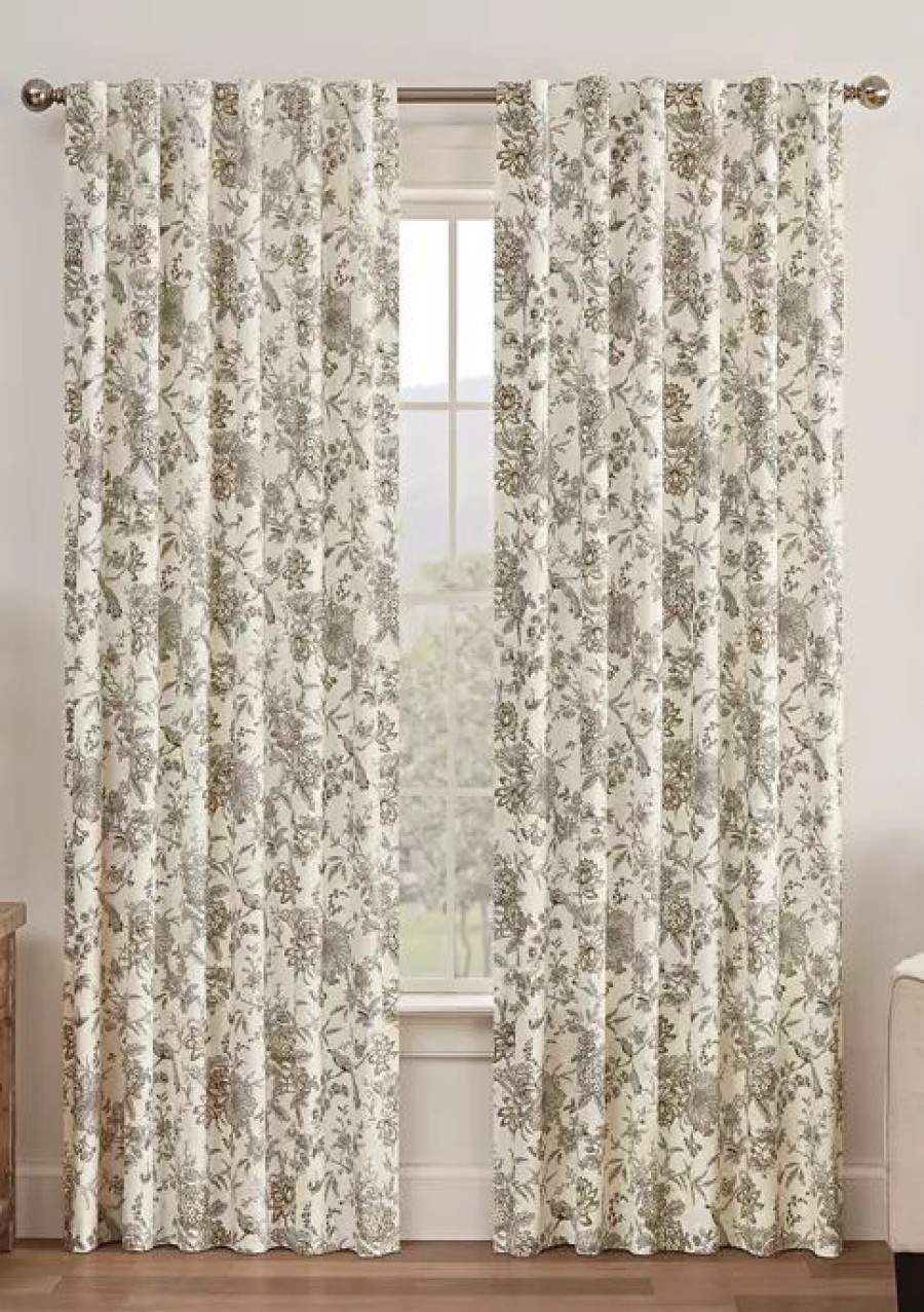 Home * | Flash Sale Waverly Lucchese Window Curtain Fumo